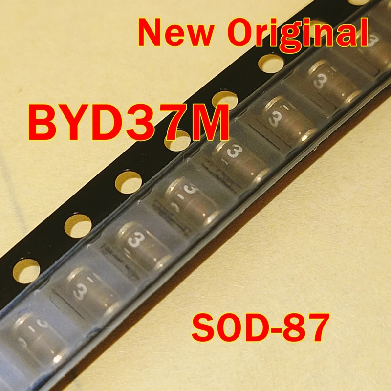 

1pcs to 100pcs BYD37M SOD-87 New Original Fast soft-recovery controlled avalanche rectifiers