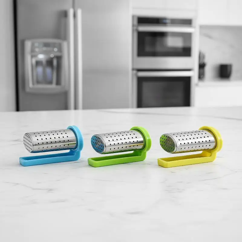 @*Stainless Steel Tea Infuser Fine Mesh Strainer Sieve Eco Friendly Reusable Tea Leaf Filter for Home Family Daily Use
