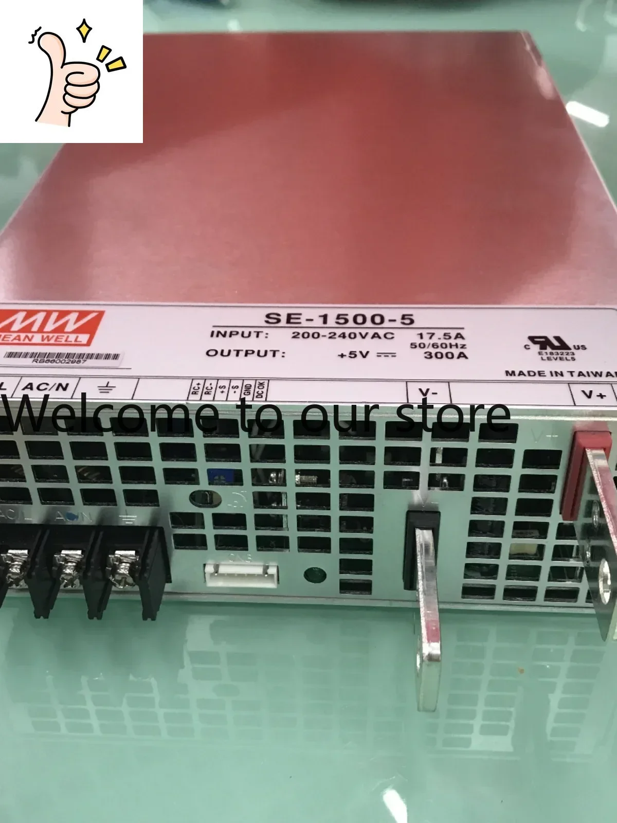 Taiwan Mingwei SE-1500 High Power 1500W Switching Power Supply 5V/12V/15V/24V/27V/48V S