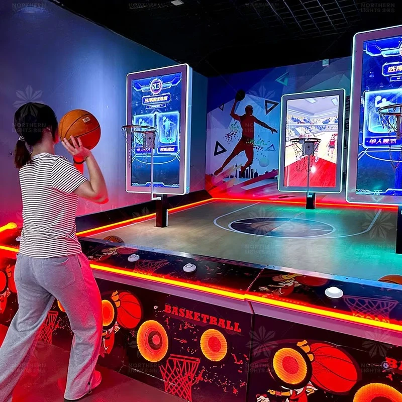 Factory Price Coin Operated Street Basketball Arcade Game Shoot Basketball Shooting Machine