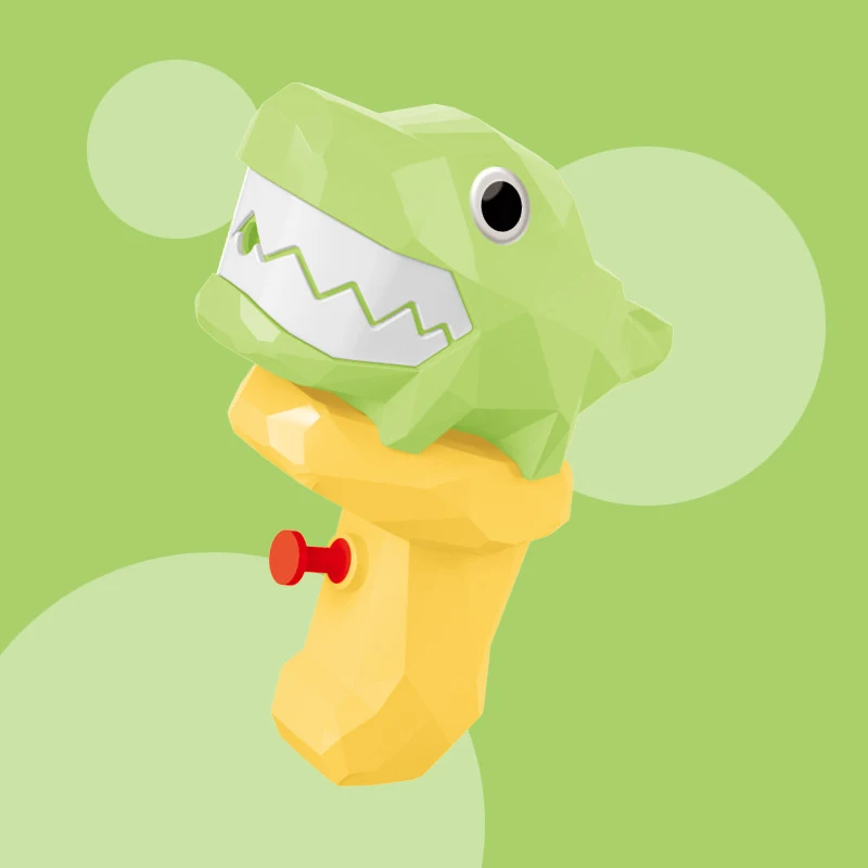New Cartoon Animal Water Blaster Toy Shark Crocodile Pufferfish Shape Summer Beach Pool Kids Water Playing Accessory