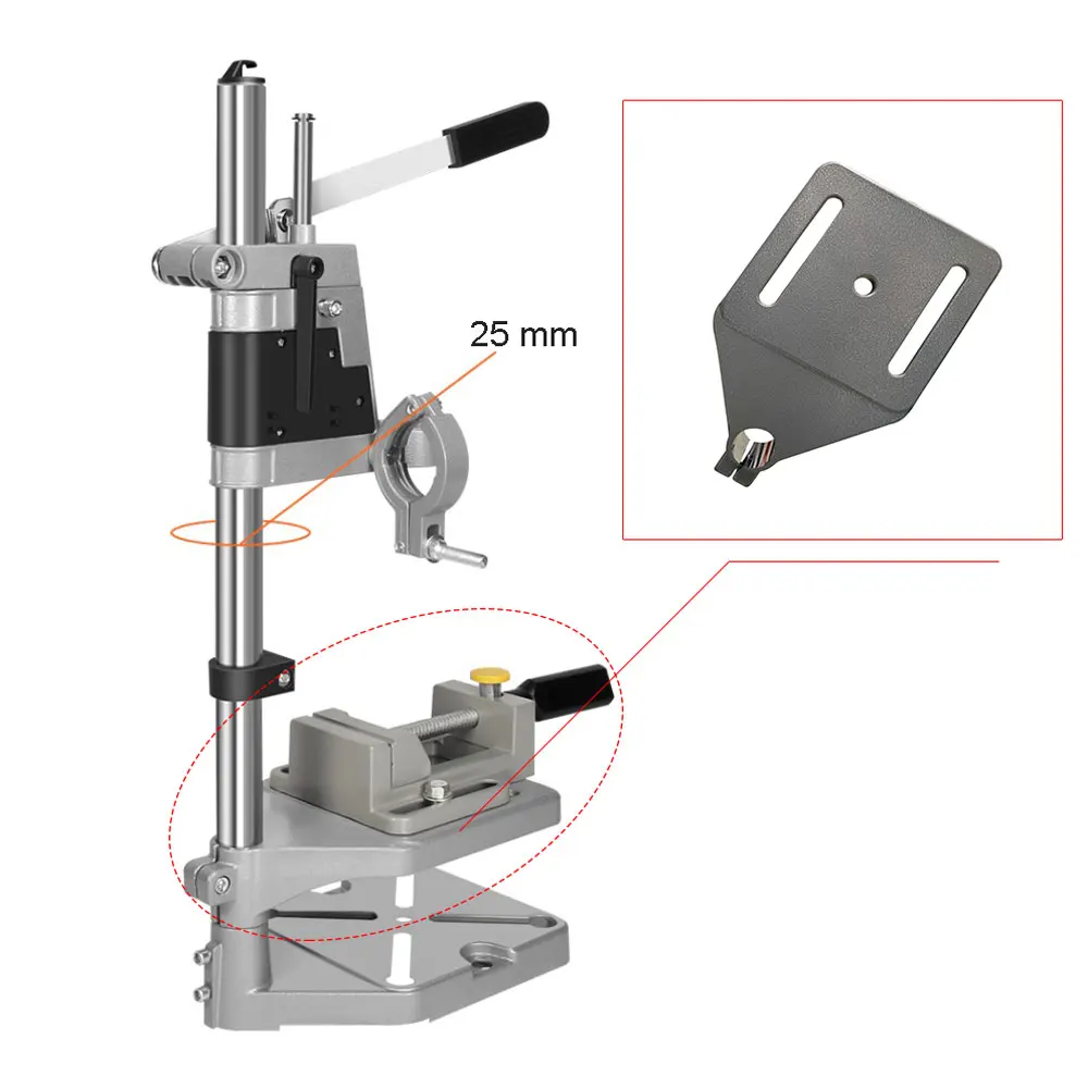 Plate for Electric Drill Stand Power Tools Accessories for Bench Drill Press Stand DIY Tool Base Frame Drill Holder Drill