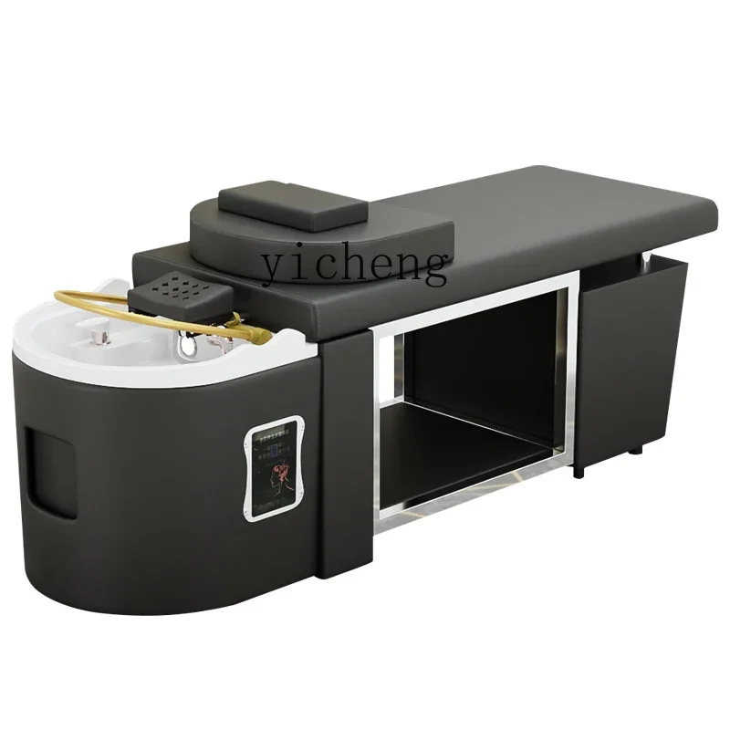 

HSN hair treatment shampoo bed hair salon constant temperature fumigation water circulating bed beauty salon ear bed