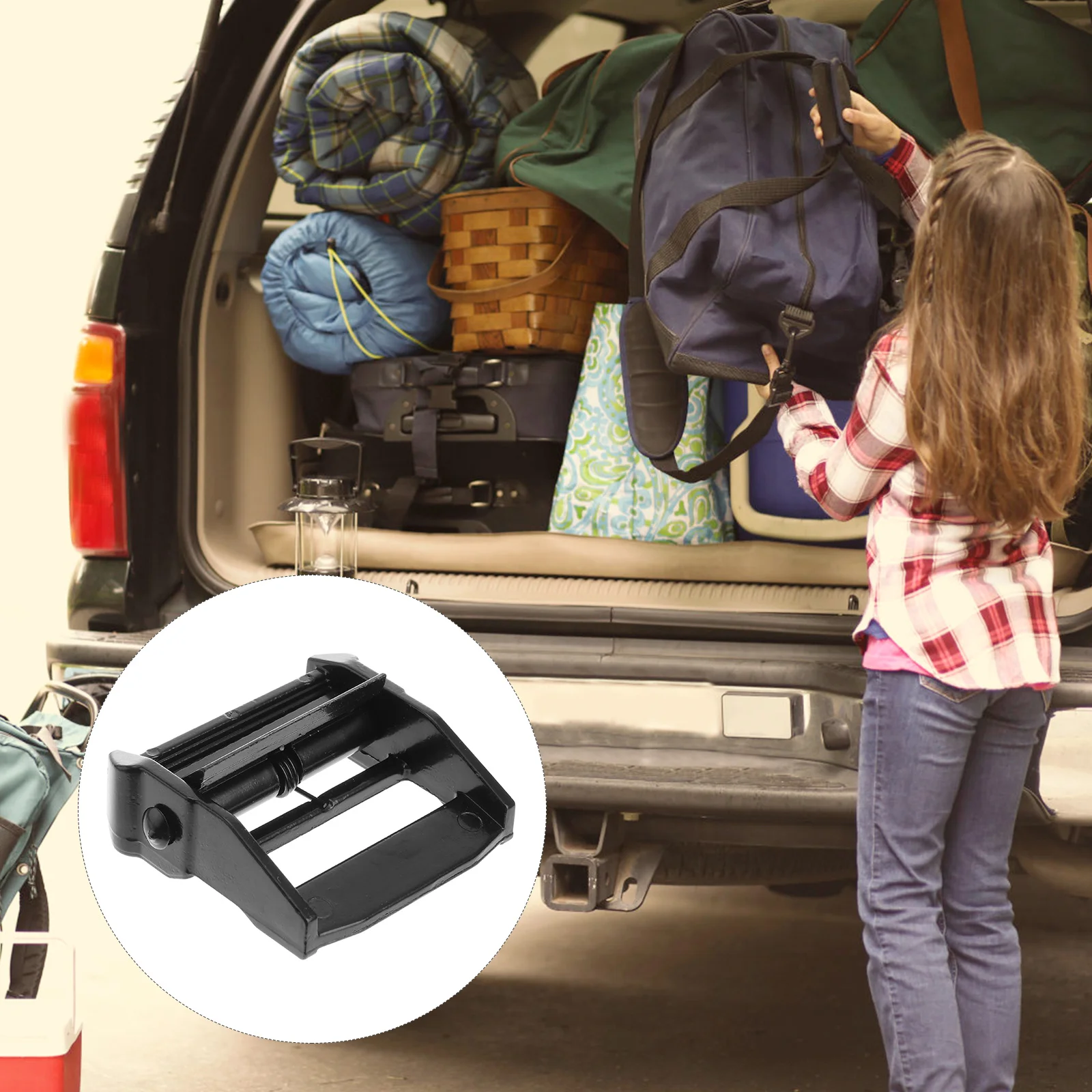 1 قطعة حزام الصحافة أبازيم سبائك الزنك دائم سطح أملس قوة لدغة قوية المضادة للانزلاق لصناديق السيارات لوحات الخياطة الحرفية #6