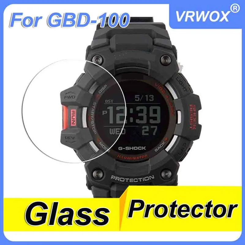 3Pcs Glass For GPR-B1000 GPW-1000 GPW-2000 GBD-800 GBD-H1000 GSW-H1000 GWG-2000 GA2100 Watch Scratch Resistant  Screen Protector