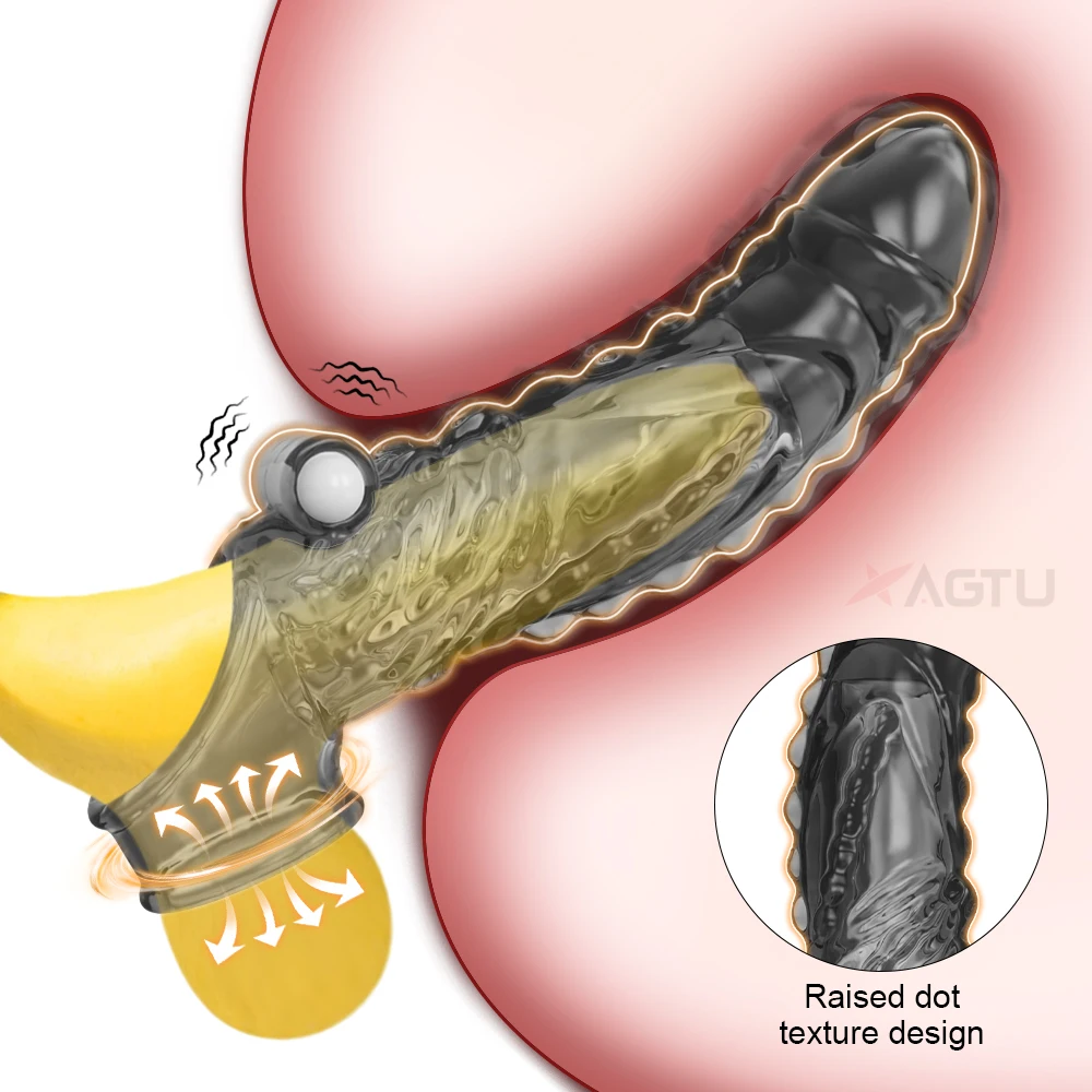القضيب موسع كم خاتم الديك هزاز قابلة لإعادة الاستخدام القضيب توسيع الجنس لعب للرجال الكبار تأخير القذف هزاز الواقي الذكري #1