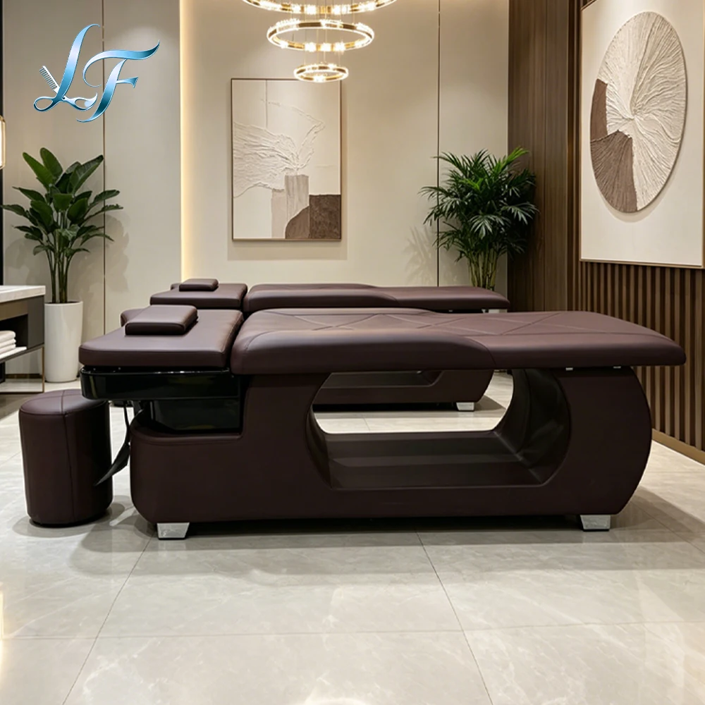 Thai Massage Table Head Spa Shampoo Bed Professional Beauty Salon Furniture And Equipment