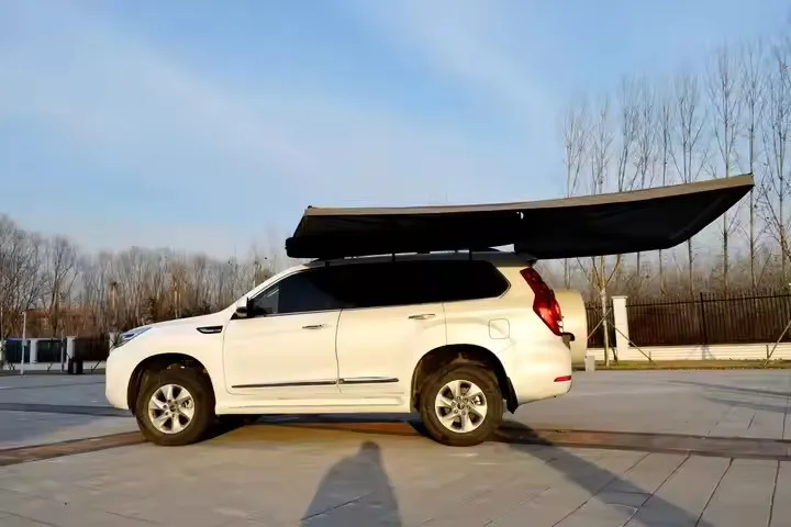 قائمة بذاتها 4wd 4x4 الطرق الوعرة 270 درجة المظلة ذاتية الدعم خيمة تخييم السيارة Awing #5