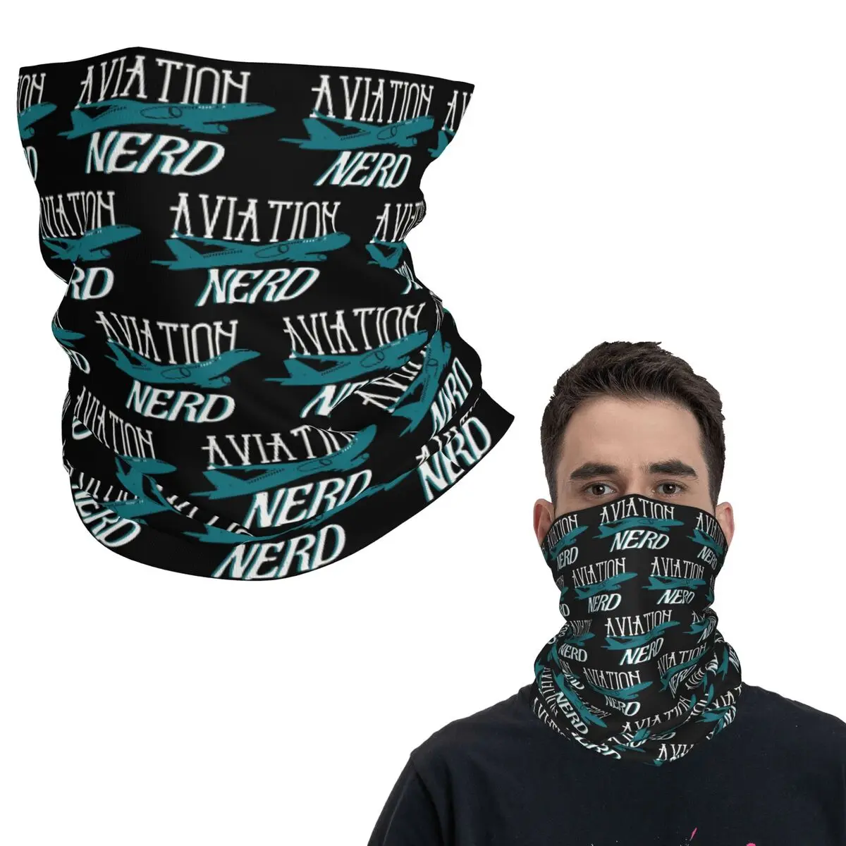

Пилот-концентратор, зимний самолет, авиационный авиатор, бандана, гетры с принтом, шарф, повязка на голову, унисекс, зима для взрослых