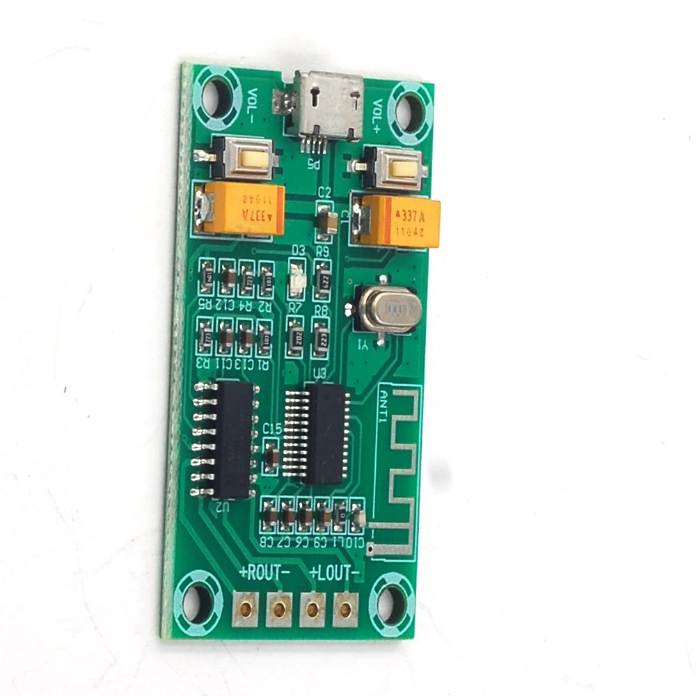 Micro USB 5V 10W PAM8403 Bluetooth Digital Stereo Amplifier Board 3W*2 2 Channel Class-D Audio Amplifier Module 3W+3W XH-A151