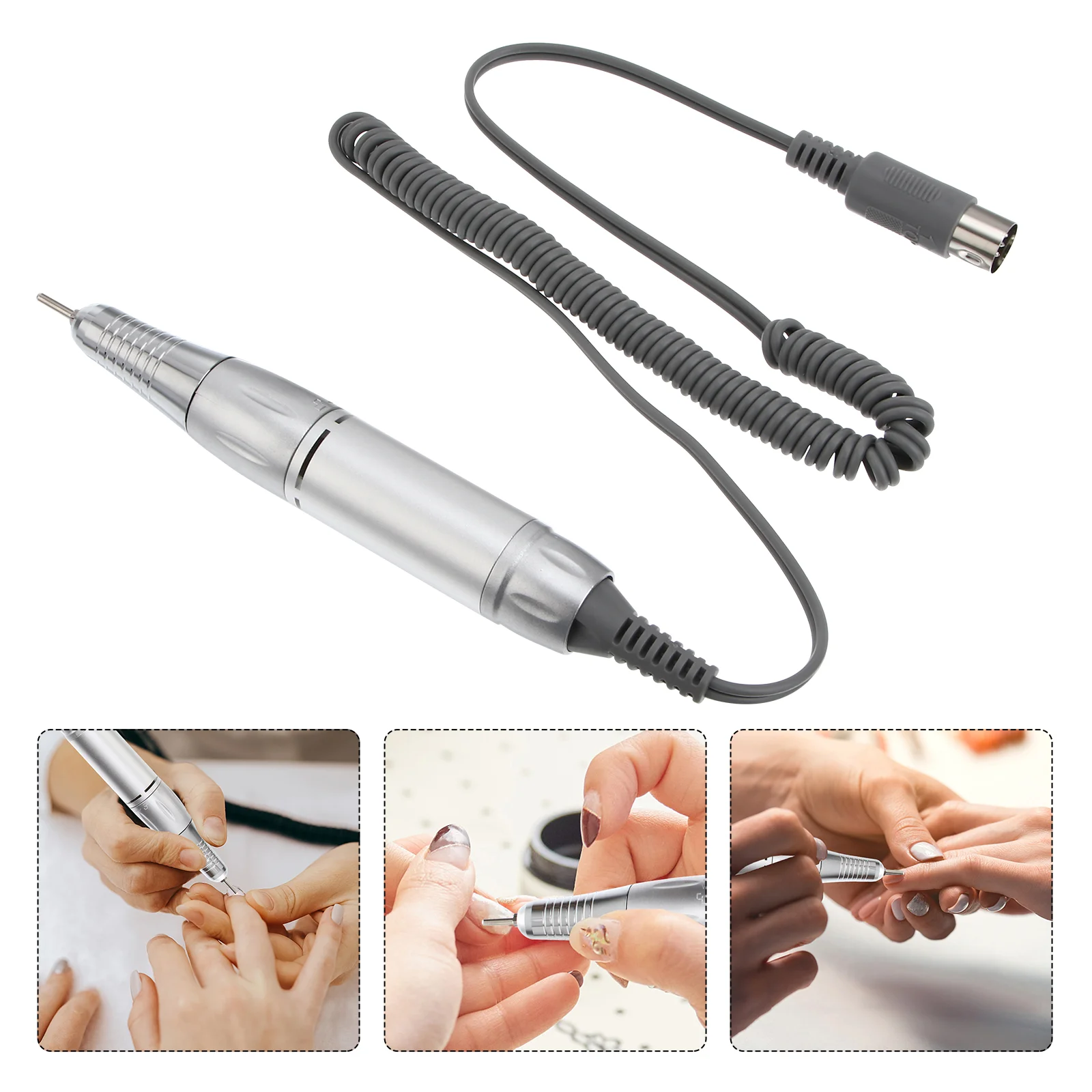 Handpiece Replacement Nail Drill The Rig Accessories Handle Manicure Pedicure Kit