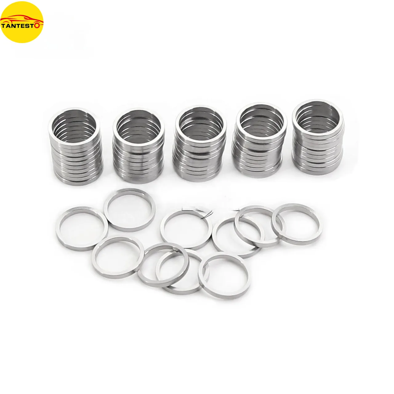 

60PCS Common Rail Diesel Cum-Mins XPI Injector General Parts Armature Lift Adjusting Gasket Shim 2.94-2.99