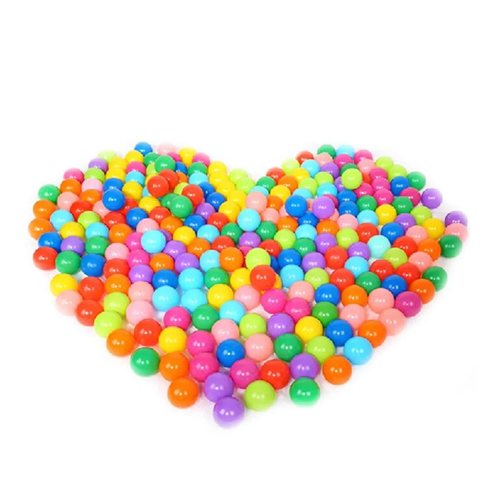 100 Bolas De Plástico Para Piscina De Bolas – Juguetes De Colores Para Niños, Baño Y Juegos Sensoriales