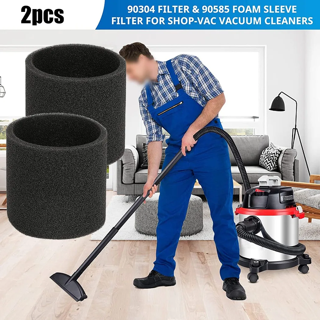 90350 Spugna 90304 90333 Accessori Parti di ricambio Filtro a cartuccia U di ricambio Aspirapolvere 2 pezzi Brandnew Hot