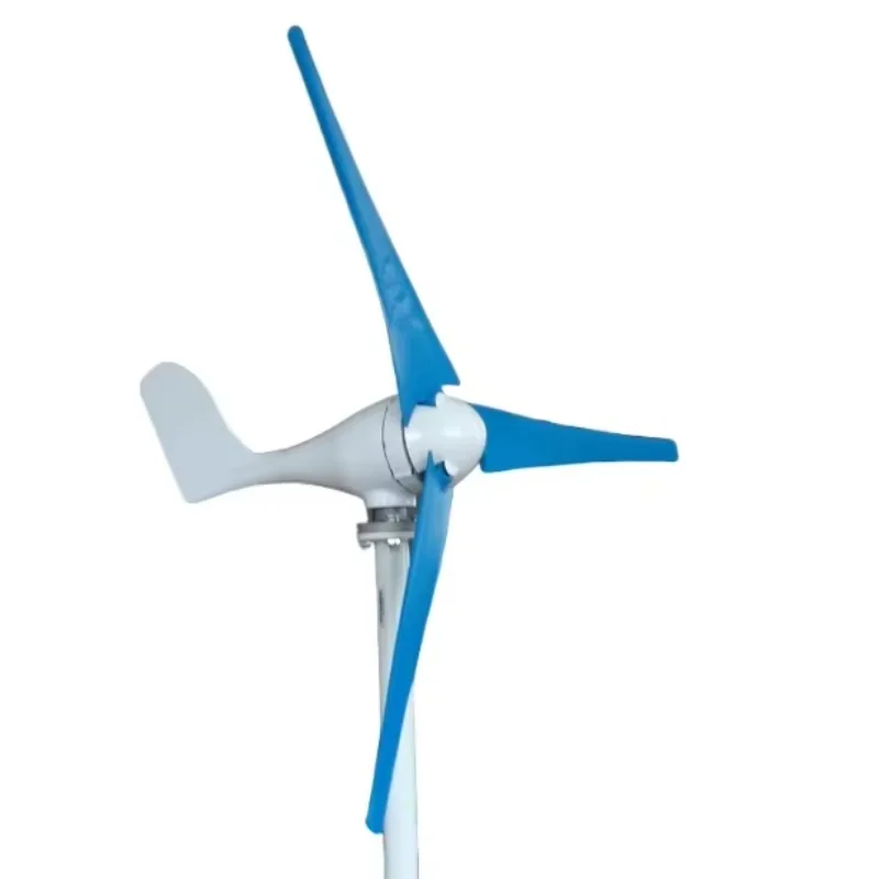 Small generator wind turbine 400w 12/24v windmill electromagnetic energy household silent generator