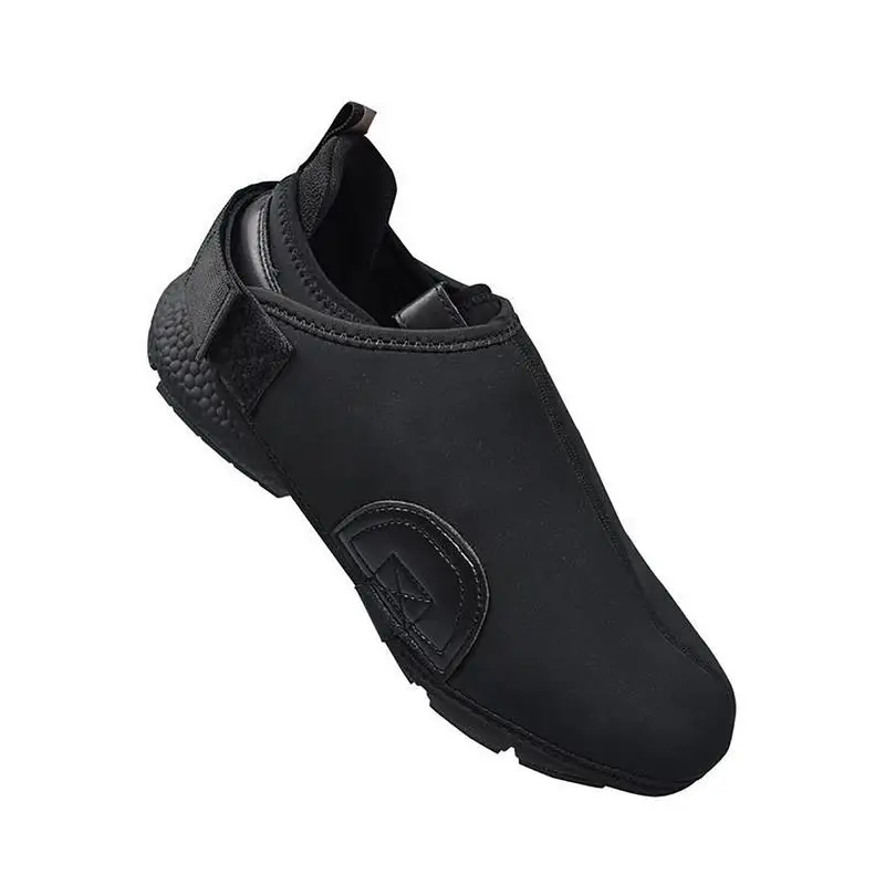 Anti-Slip Motorbike Shoe Protective Cover, Durable Gear Shift Pad, Protetor de sapatos de motocicleta preto