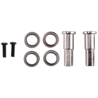 ABUM-5Mm Metal Combiner Wheel Hub Hex Adapter With Bearing Upgrade Accessories For Wpl D12 1/10 Rc Truck Car Parts