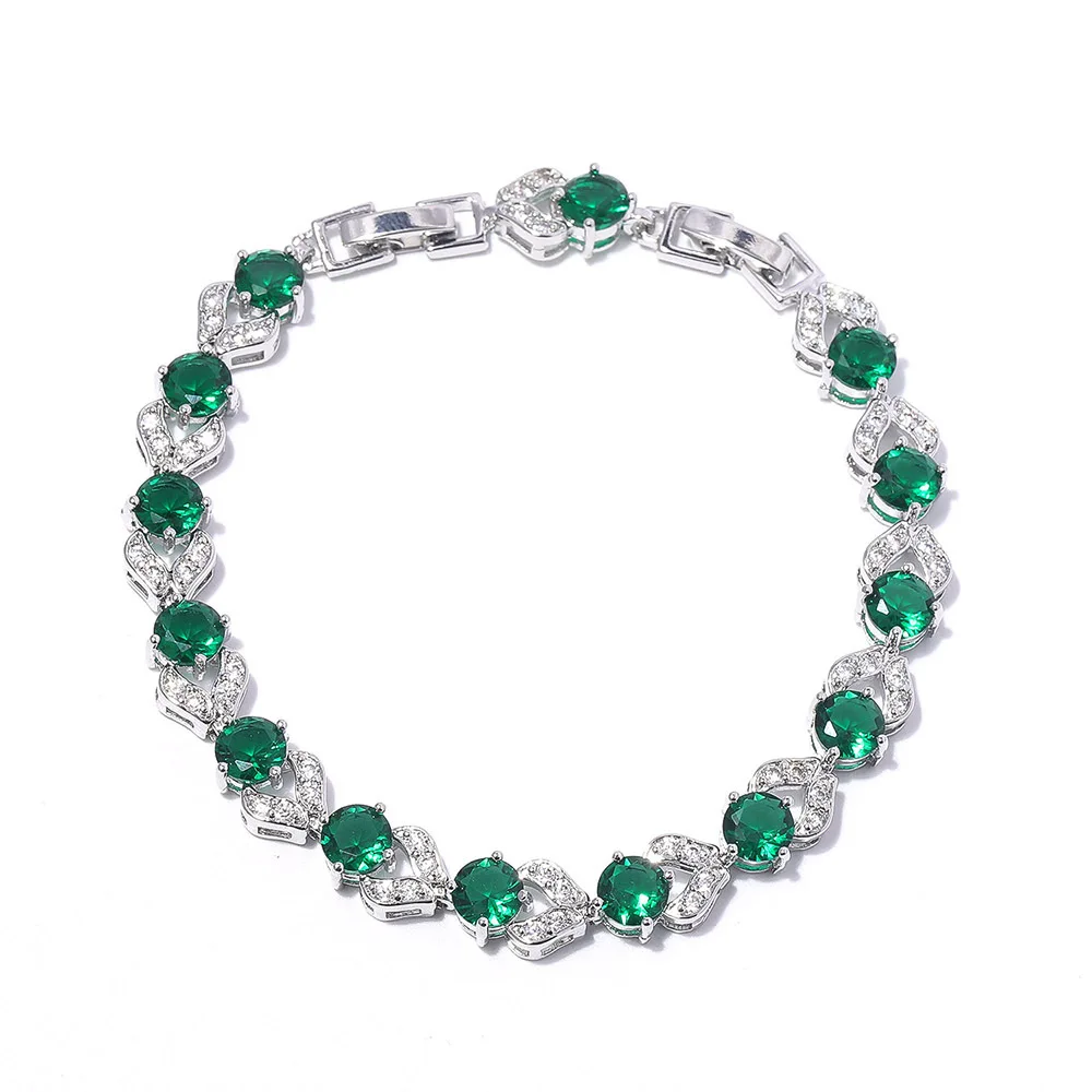 Women Zircon Bracelet Light Luxury Adjustable Elegant Versatile High Appearance Wrist Jewelry