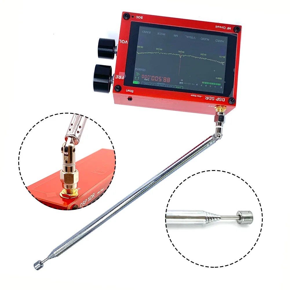 Malachite Covering 50kHz to 2000MHz Frequency Range with Multiple Support Including for cw Decoder Malachite Covering