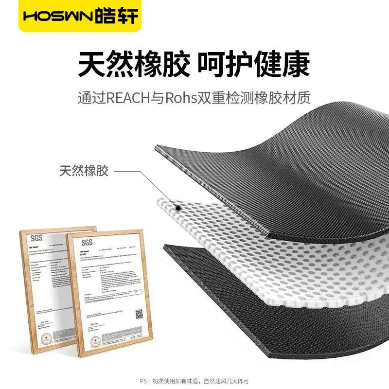 Cute Sketch Cat Mouse Pad 260×210×2mm Pink Kawaii Small Desk Mat Non-slip Rubber Base Stitched Edge Office Computer Mousepad