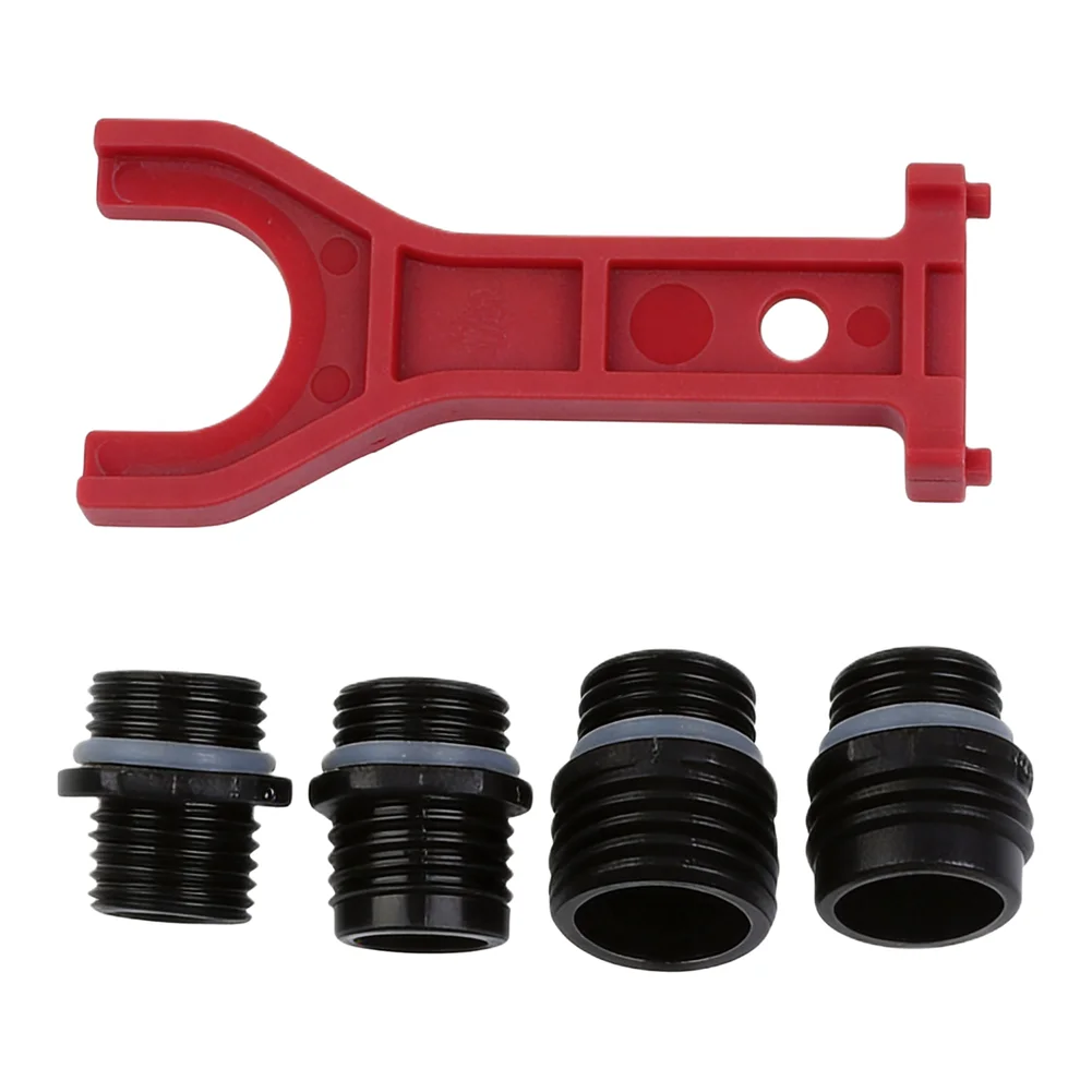 Faucet Installation Adapter Kit Faucet Head Adapter Faucet Extender ABS Plastic Material All-Purpose Compatibility
