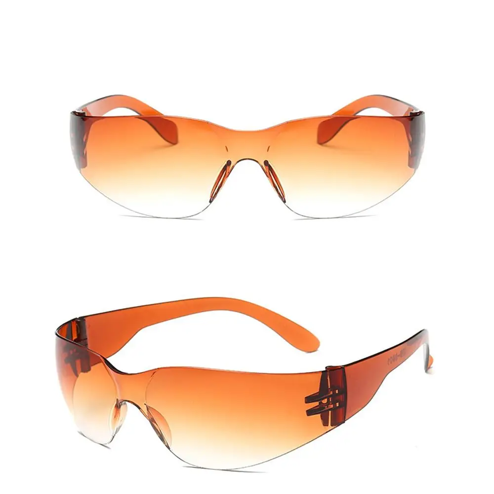 

Unisex Sports Windshield Fishing Sunglasses UV400 Cycling Glasses Goggles Riding Sunglasses Rimless Sunglasses