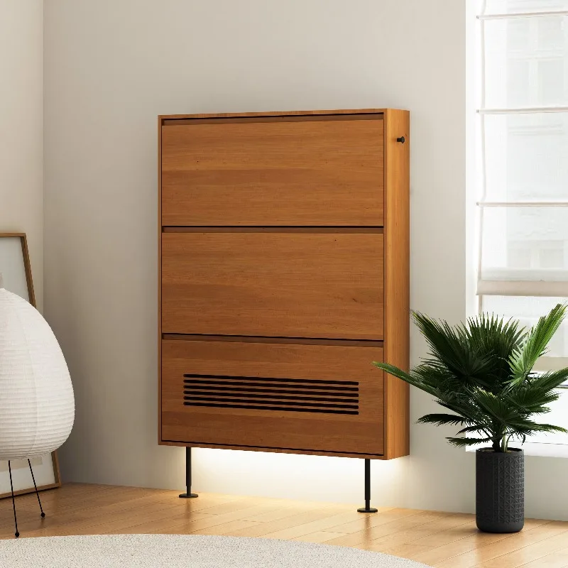 Entrance cabinet Simple household locker Wall wall cabinet 3
