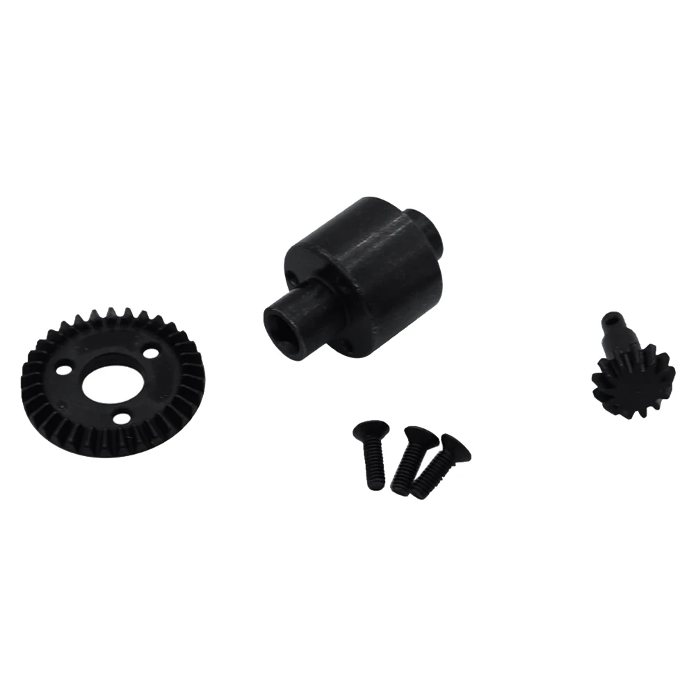 1 par de eje de Portal de acero endurecido, engranaje delantero trasero Universal para Axial 1/18 Capra UTB18 coche trepador de control remoto, piezas de mejora-POS