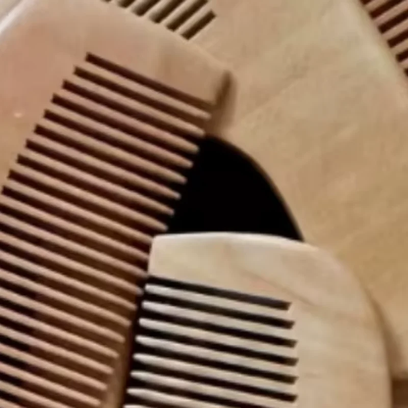 Wooden Brush Baby Combs Newborn Hair Brush Infant Head Massager 1Pc Newborn Baby Portable Bath Brush Comb for Kids Natural Wool