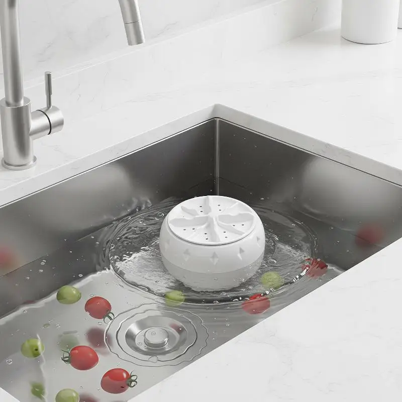 Fruit and Vegetable Washing Machine BPA Free Portable Produce Cleaner for Home Kitchen Household Food Cleaning