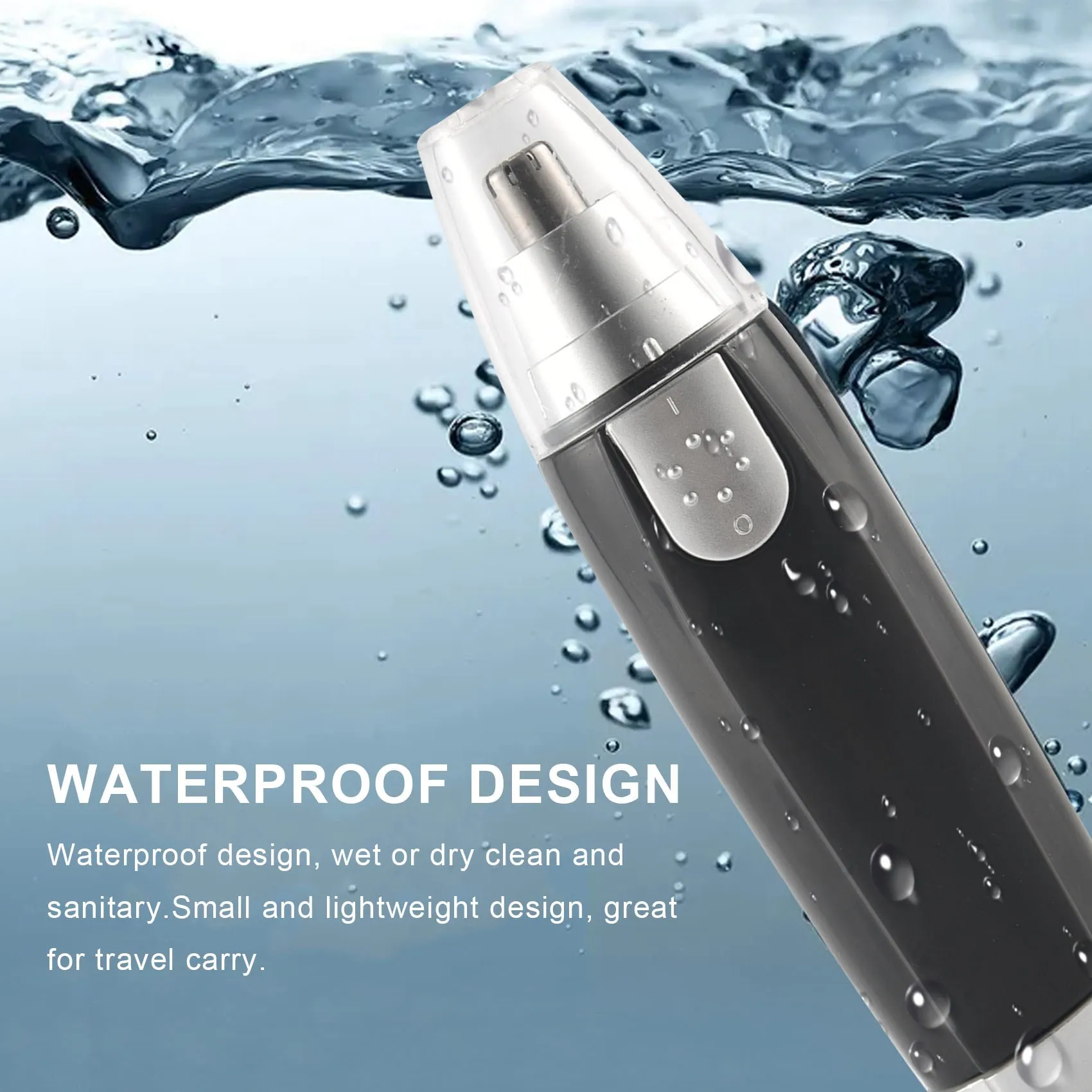 2020 New Electric Nose Hair Trimmer Ear Face Clean Trimmer Removal Shaving Nose Face Care Kit for Men and Women