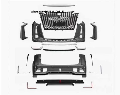 

High Quality New Auto Exterior Bodykit for for 2022-2024 Silver Front/Rear Bumper Grille Screw-On Upgrade