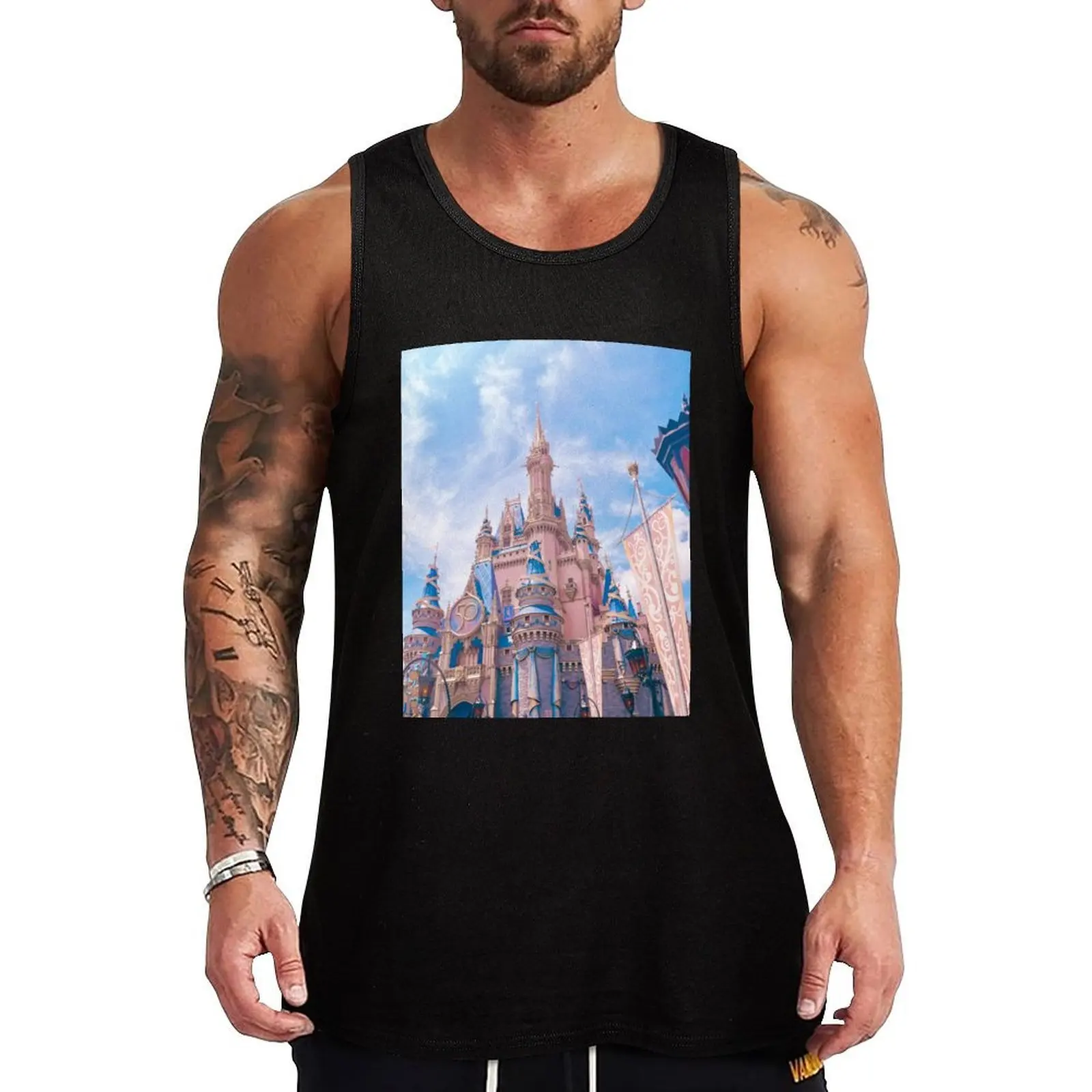 

50th Anniversary Tank Top Basic Layering Tank Top Soft Cotton Sleeveless Shirt