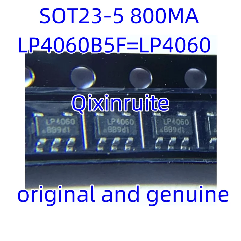 Qixinruite  New original LP4060B5F=LP4060 SOT23-5 800MA independent linear lithium-ion battery charger IC