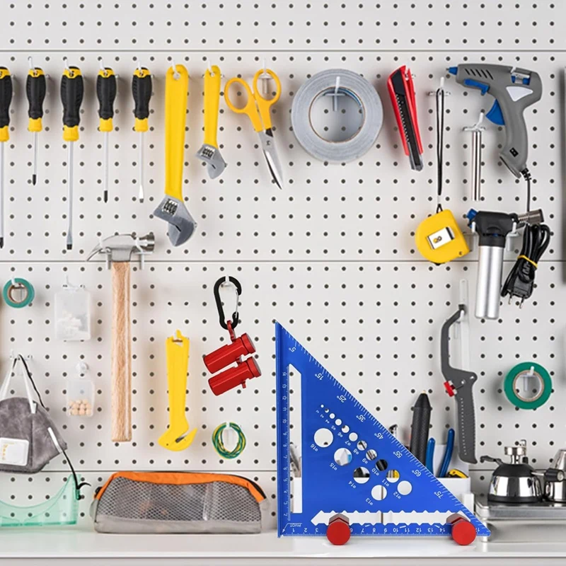 مقياس الدرج العالي لمشبك الإطار المربع مع دعامة وخطاف، مناسب لمربع السرعة، توقف مربع الإطار