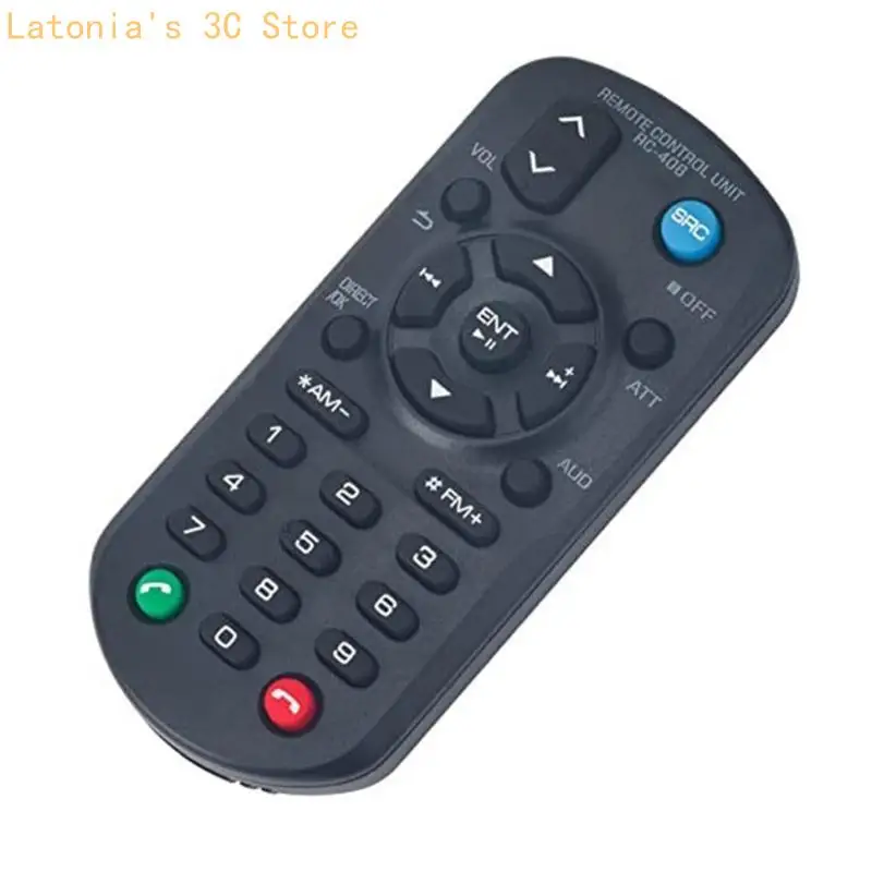 

Small RC-406 Replaced Remote for Kenwood Car Radio KCA-RC406 KDC-X997 KDC-BT955HD Controller for Home Office Remote X3UB