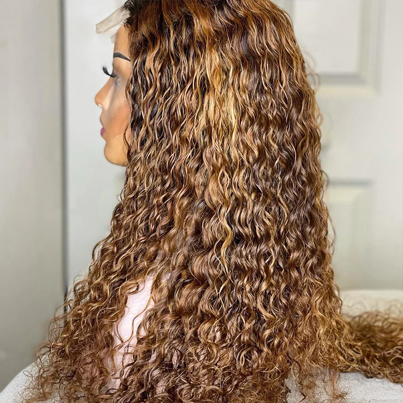 Super Natural Hairline Highlight Lace Front Wig