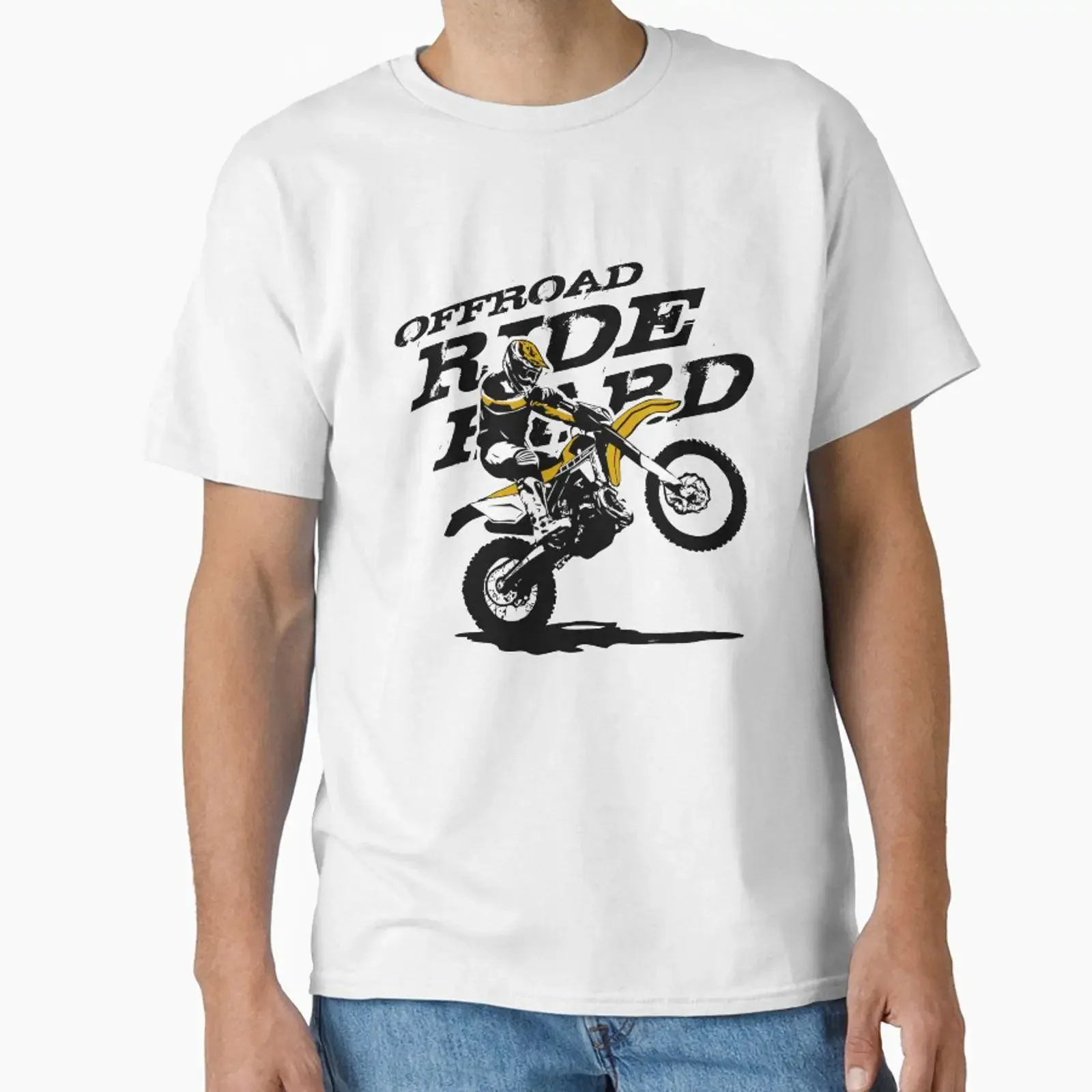 Enduro Offroad Biker designed and sold by Port Stevens vintage Washed designer clothes streetwear Breathable Soft Stretched