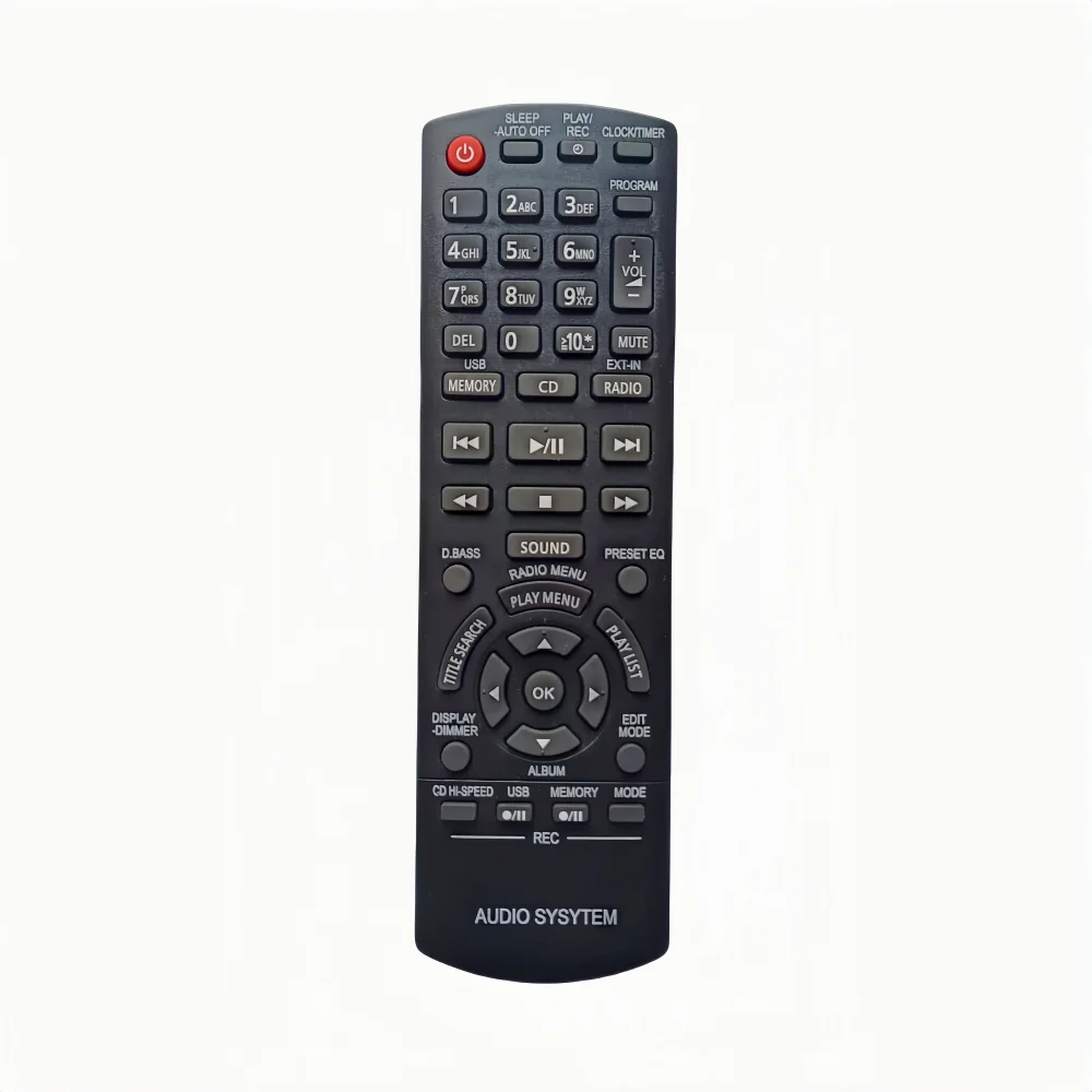 New Remote Control for PANASONIC SA-AKX34PN-K SA-AKX52EB-K SA-AKX52EG-K SA-AKX52GN-K SA-AKX52PH-K SA-AKX52PN-K Audio System