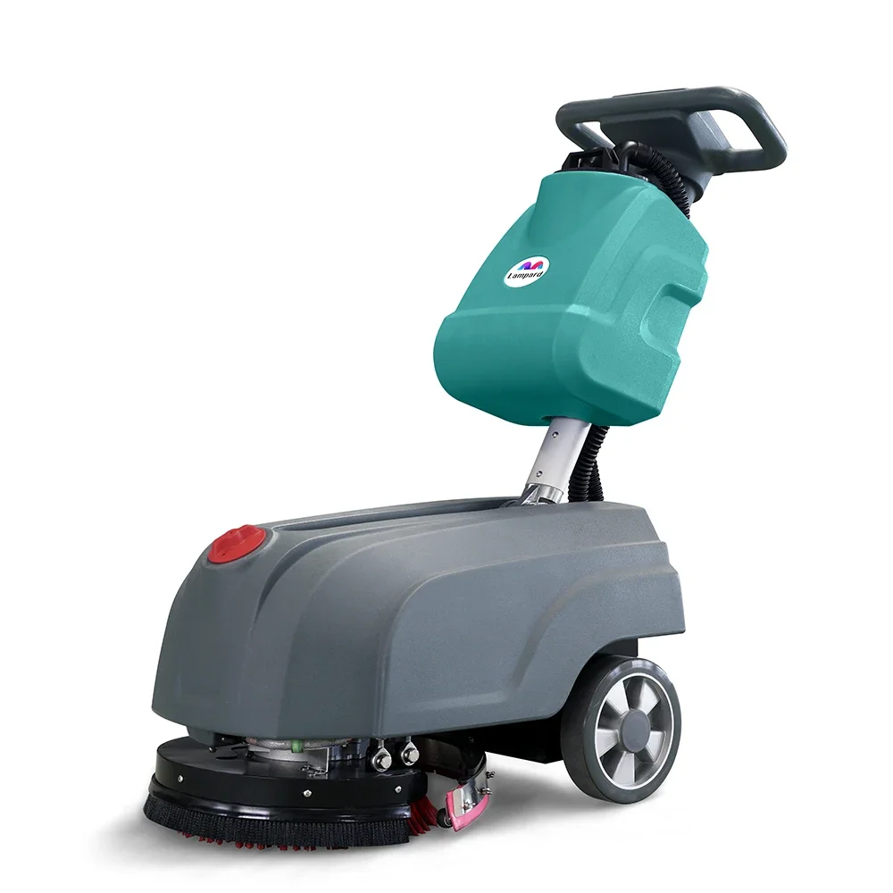 

Hand Push Floor Scrubber Walk Behind Ceramic Marble Epoxy Tile Cleaner Industrial Scrubber Dryer