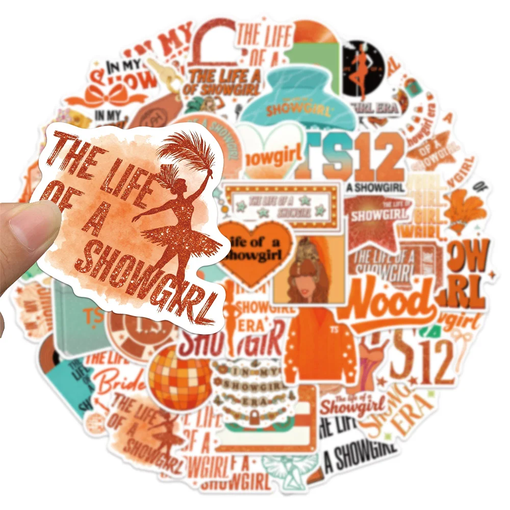 50 قطعة عرض المرأة سحر الكرتون متعة ملصقات DIY المواد اليدوية جراب هاتف ملصقات زجاجة الأمتعة المحمول