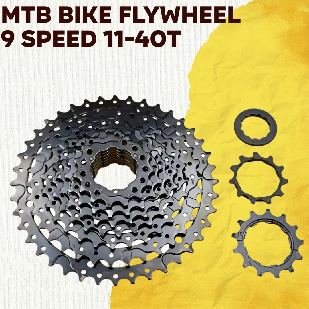 

Sunrace 9 Speed Cassette MTB Bike Flywheel For HG Hub 11-40T Bicycle Freewheel