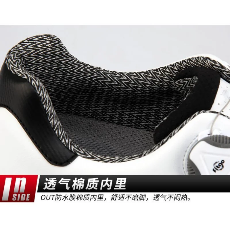 2025 جديد حذاء جولف للرجال مصمم أحذية رياضية رجالي مكافحة زلق حذاء المشي جلد سريع جولف أحذية تدريب رجل #5