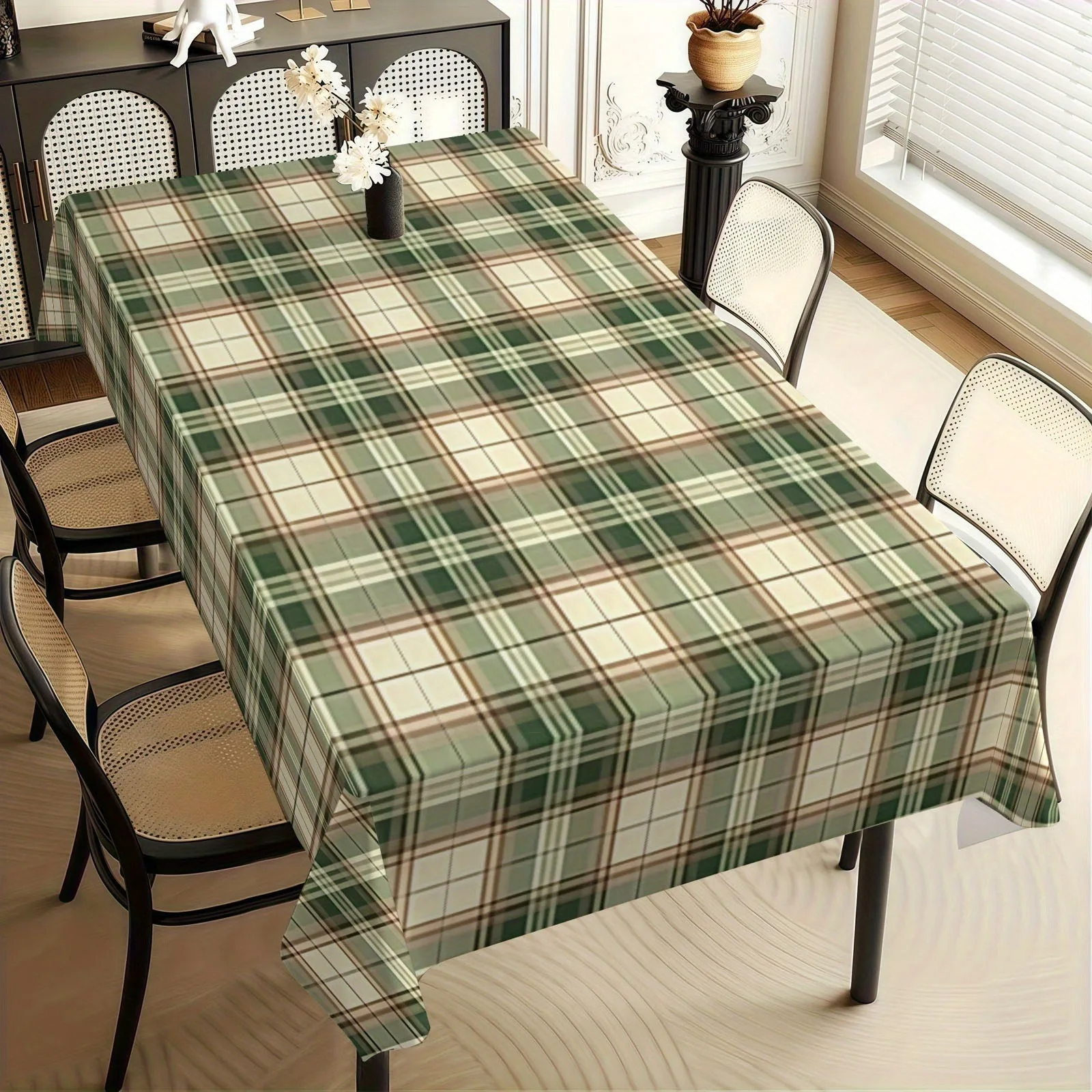 Send a tablecloth as decoration. Home decoration tablecloth. The best holiday gift.