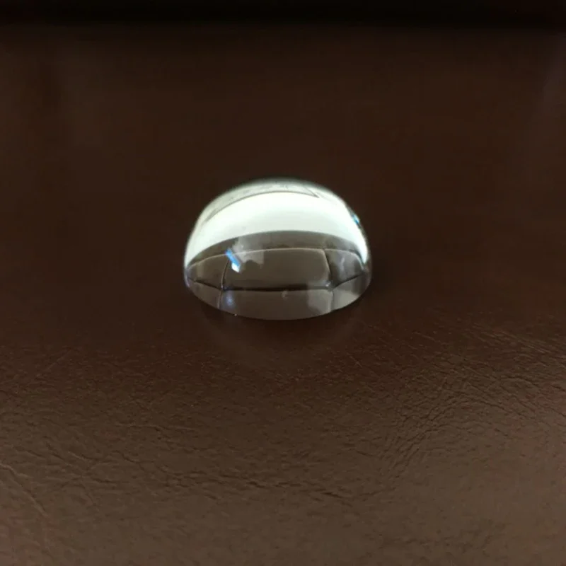 Imagem -04 - Mini Óptica k9 Hemisfério Plano Convexo Lente de Condensação Led Faça Você Mesmo Telescop Objetiva Vidro Meia Esfera mm mm mm mm