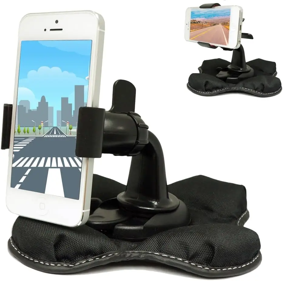 حامل لوحة القيادة للهاتف الذكي Claw-X Nonslip لهاتف iPhone 15/16/17 Pro MAX، S25، Pixel 10/9 (عرض 4 بوصات)