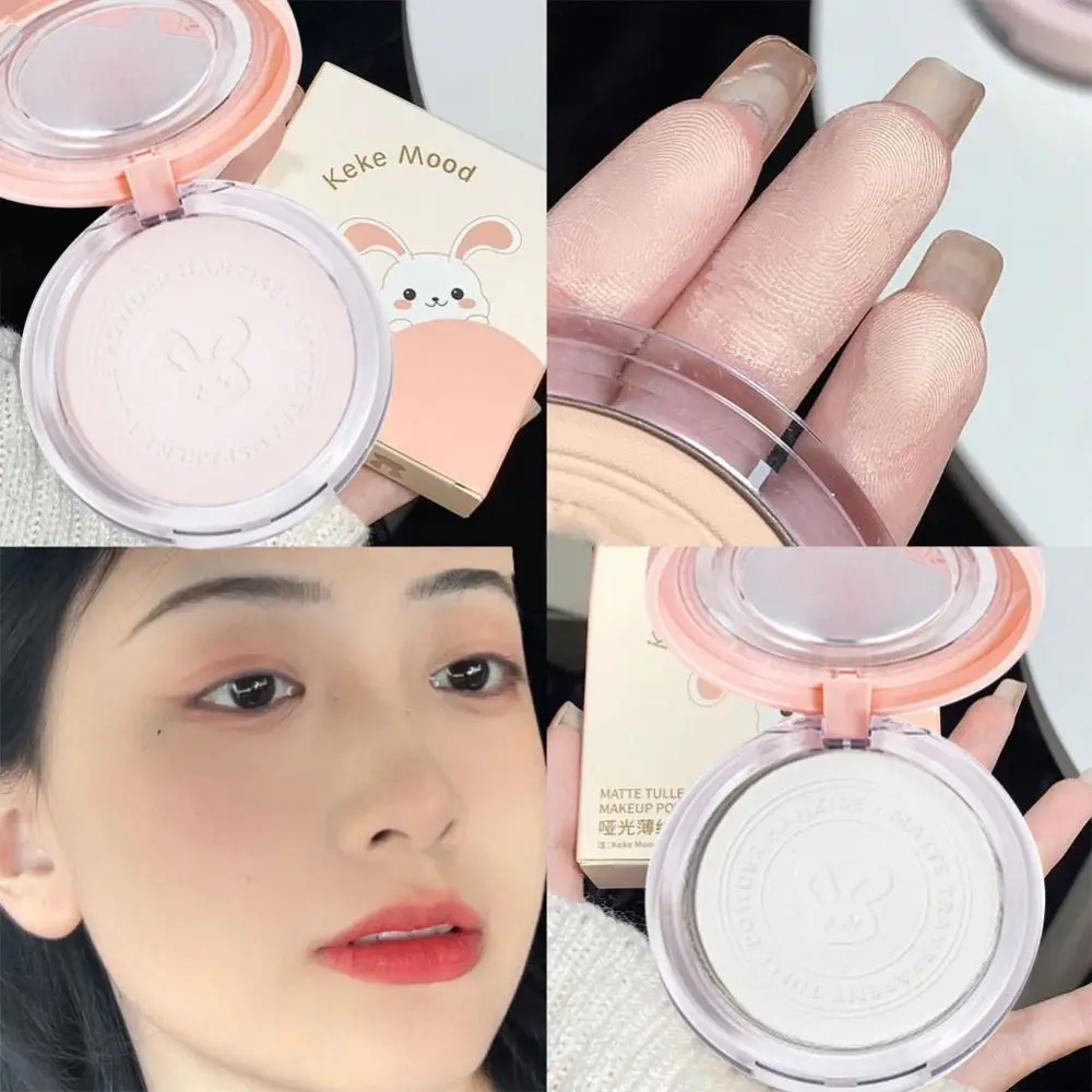 Oil Control Mini Powder Setting Powder Moisturizing Brightening Nature Mini Powder Makeup Ultra-matte Press Powder Waterproof