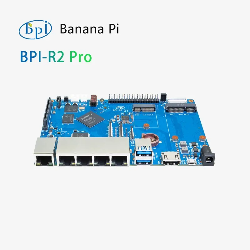 Banana Pi BPI-R2 Pro Smart Open Source Router Development Board with RK3568