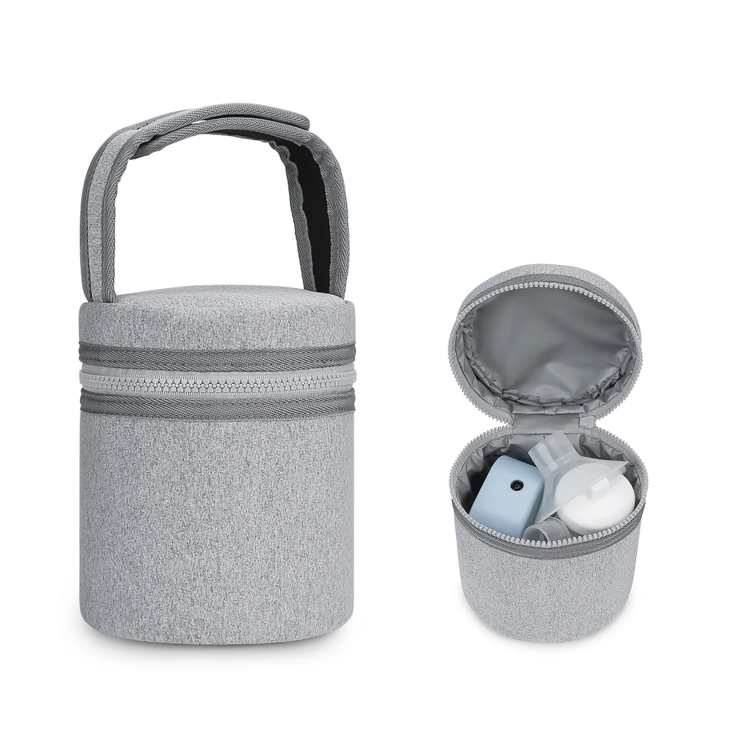 Tragbare Isolierte Babyflaschentaschen Wasserdichte Thermotasche für Babyflaschen Tragbare Muttermilch-Aufbewahrungstasche für Neugeborene – Detail 4