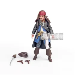 1/18th about 3.75inch Doll Toys Pirate Action Figure Jack Moveable Doll Figure Toys Model For Fans Collect